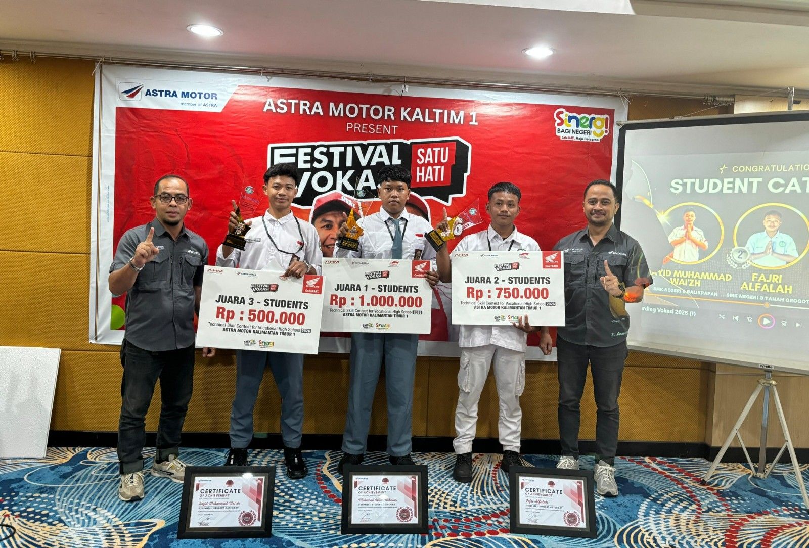 Astra Motor Kaltim Dorong Talenta Vokasi 