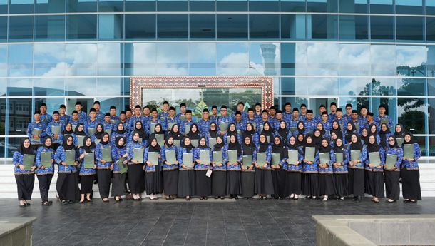 UIN Raden Intan Lampung Lantik 17 PPPK Tahap II Optimalisasi dan 81 PPPK Paruh Waktu