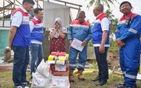 Kawal Misi Kemanusiaan, Direktur Utama PGN Serahkan Langsung Bantuan Bencana ke Warga Aceh dan Sumut