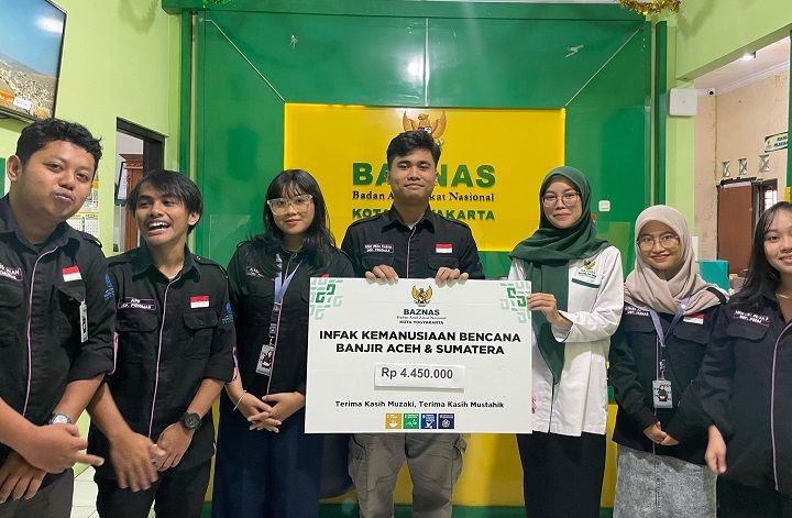 Peduli Bencana, BEM Fakultas Psikologi UMBY Galang Donasi 