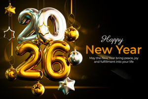Ucapan Tahun Baru 2026.