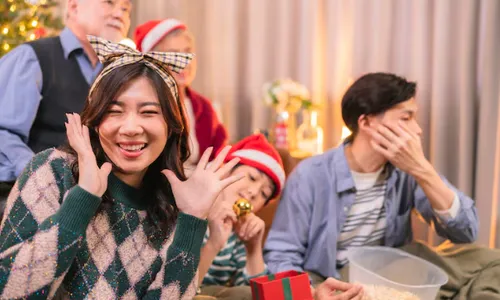 Merayakan Tahun Baru 2026 bersama keluarga.