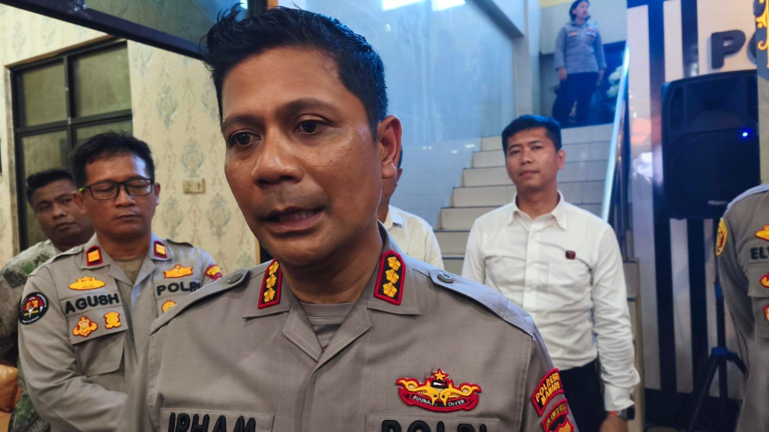 Kapolresta Manado, Kombes Pol. Irham Halid.