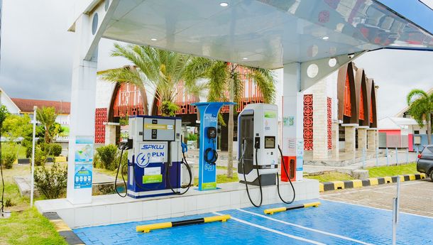 Nataru, Transaksi SPKLU PLN di Lampung Naik Signifikan