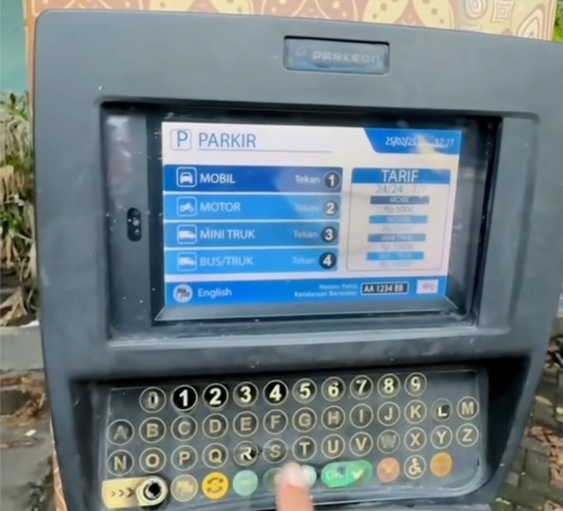 Balikpapan resmi terapkan parkir elektronik. (Foto: Ilustrasi)