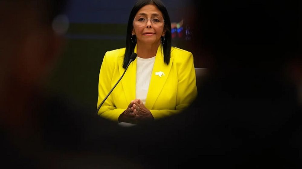 Delcy Rodriguez, Presiden Sementara Venezuela.