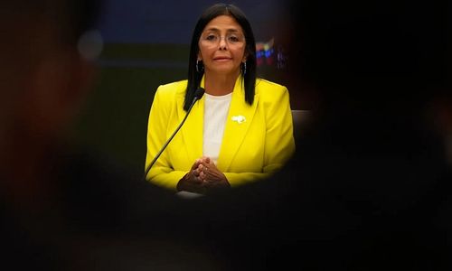 Delcy Rodriguez, Presiden Sementara Venezuela.