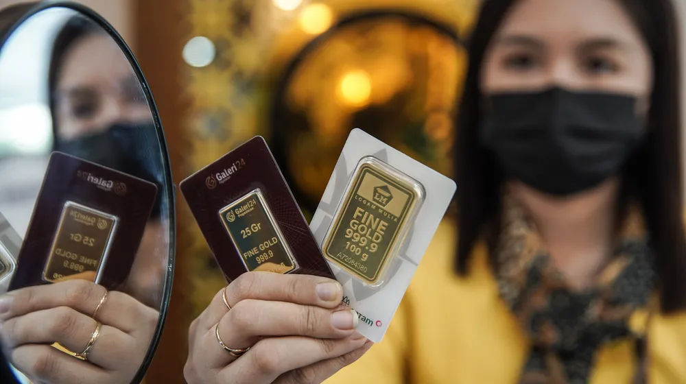 Emas Antam Menguat, Sentuh Rp2,7 Juta per Gram