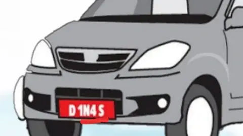 Ilustrasi mobil dinas.