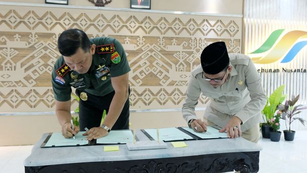 PTPN I Reg 7 dan Kodam Raden Intan Teken Kerja Sama