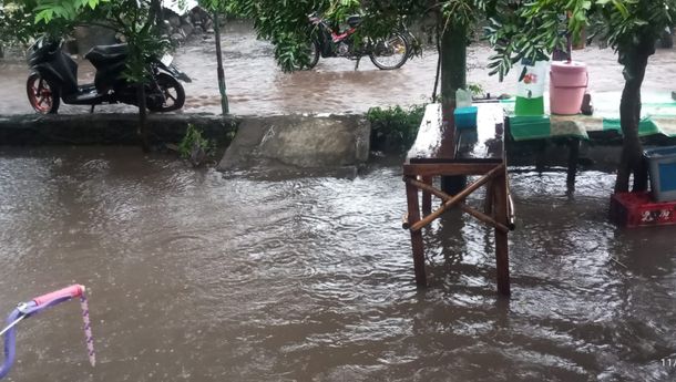 Hujan Lebat Guyur Maumere, Warga Lorong Firdaus Resah