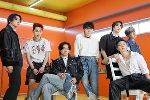 Boy group K-pop BTS.