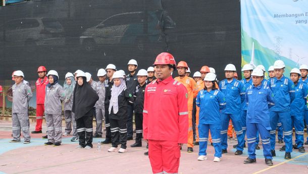 PLN NP UP Bandar Lampung Apel Bulan K3 Nasional 2026