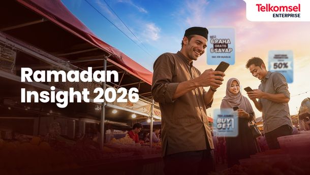 Telkomsel Bongkar Lonjakan Trafik Tertinggi saat Ramadan