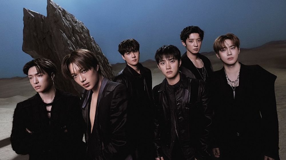 Group K-pop EXO.