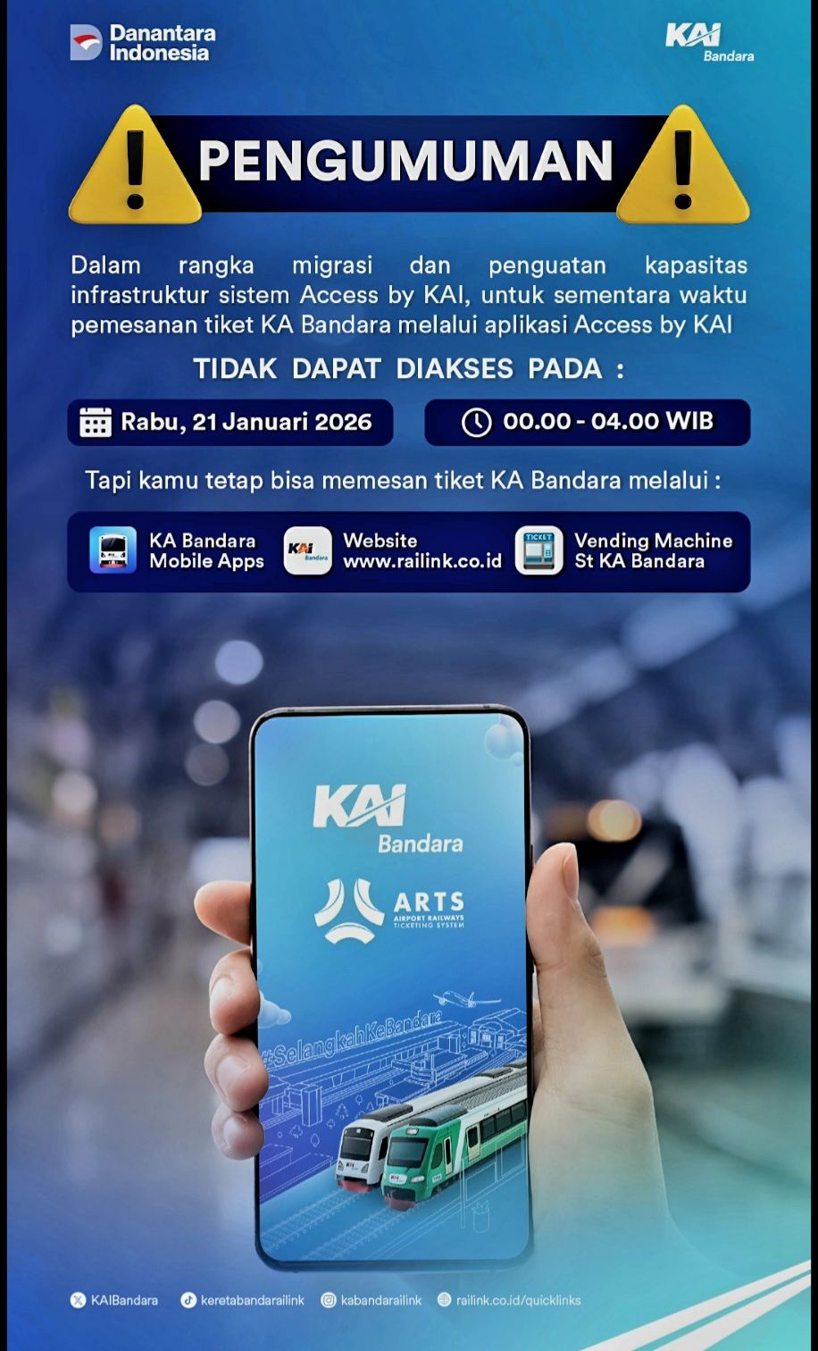 KAI Bandara lakukan migrasi sistem aplikasinya