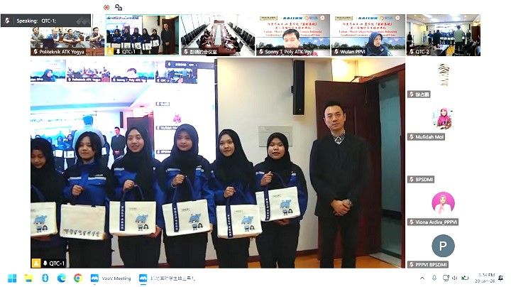 Politeknik ATK Mewisuda Lulusan Program Internasional