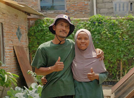 Sri Widodo dan Nurul Fitri Hidayati pendiri Yoso Farm.