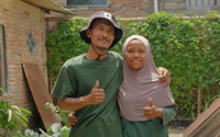 Sri Widodo dan Nurul Fitri Hidayati pendiri Yoso Farm.