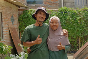 Sri Widodo dan Nurul Fitri Hidayati pendiri Yoso Farm.