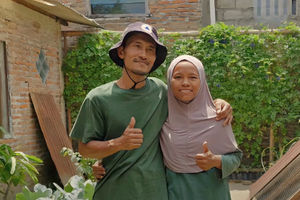 Sri Widodo dan Nurul Fitri Hidayati pendiri Yoso Farm.