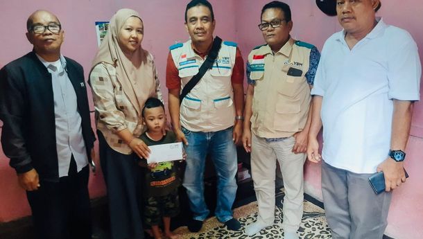 YBM PLN UP3 Tanjung Karang Bantu Penderita Jantung Kompleks