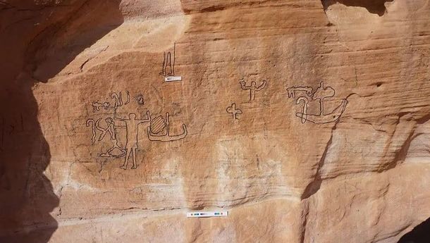 Relief Kuno di Sinai Ungkap Kekejaman Mesir Purba