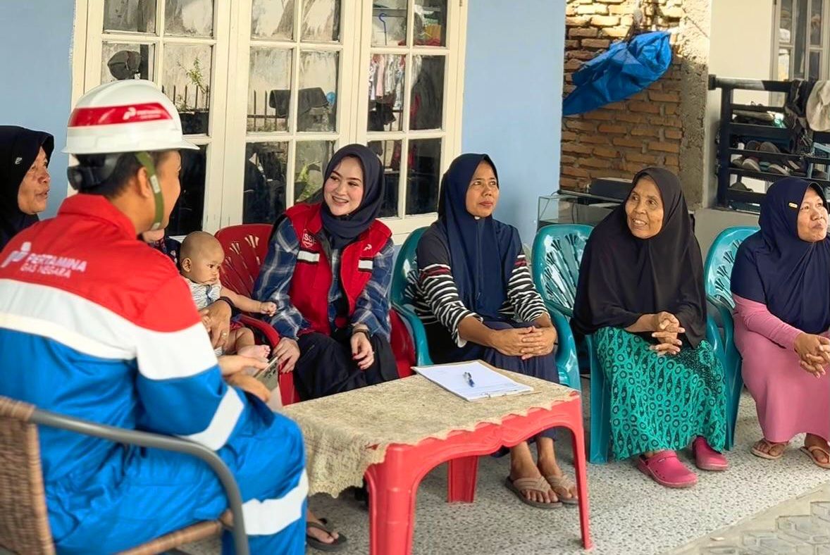PGN Area Medan lakukan sosialisasi keamanan penggunaan gas bumi ke pelanggan jargas 