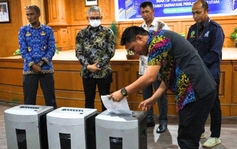 Setkab PPU Musnahkan 21.006 Arsip Lama