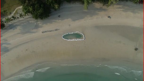 Bangkai Kapal Kuno Misterius di Pesisir Lagoi Bintan