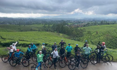 Trek Kawah Wayang Pengalengan Jadi Destinasi Penggila MTB