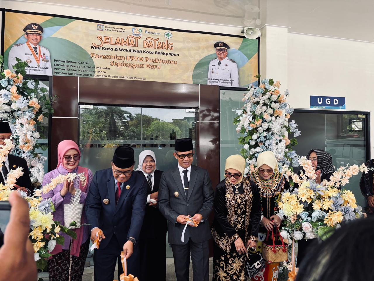 Puskesmas Sepinggan Baru Diresmikan, Layanan Makin Dekat