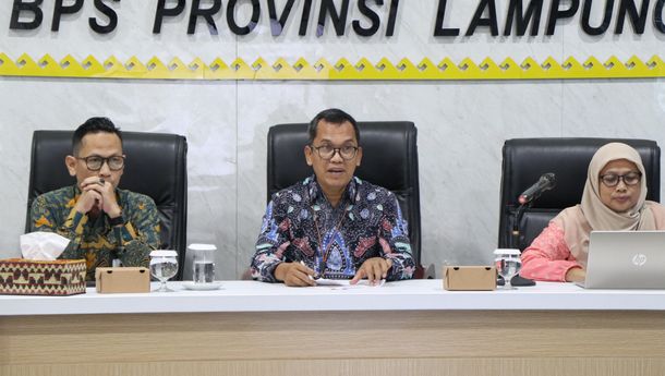 Ekonomi Lampung 2025 Tertinggi Ketiga di Sumatra