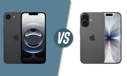 Ilustrasi iPhone 17e dan iPhone17.