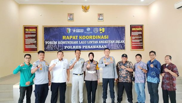 Jasa Raharja Lampung Hadiri Rapat FLLAJ Pesawaran