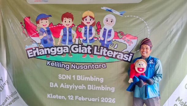 Jarwo Songha – Erlangga Kampanyekan Gemar Baca di Klaten