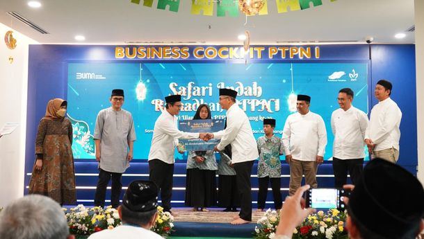 PTPN I Inisiasi “Ramadan Bersinergi” dengan Tebar Donasi
