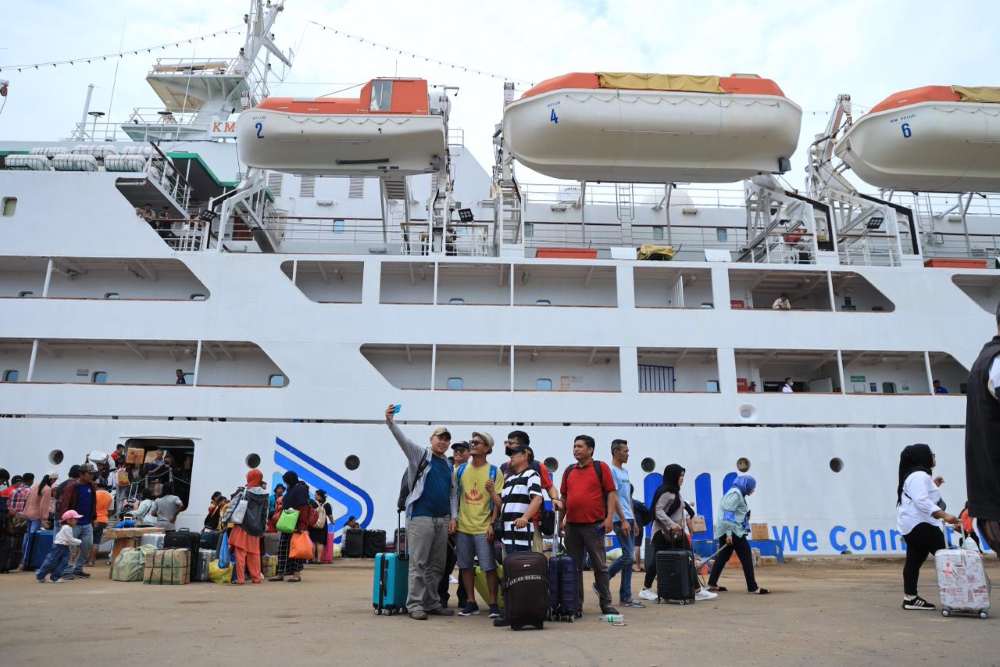 Antusiasme warga Balikpapan tinggi. Kuota 400 penumpang Mudik Gratis BUMN 2026 bersama PELNI habis dalam waktu kurang dari 1,5 jam. (Foto: Muhammad SJ)