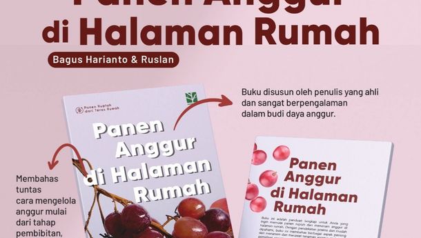 Resensi Buku: Panduan Lengkap Sukses Tanam Anggur di Rumah