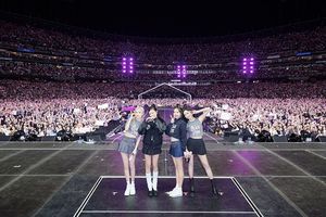 Girl group K-pop BLACKPINK.