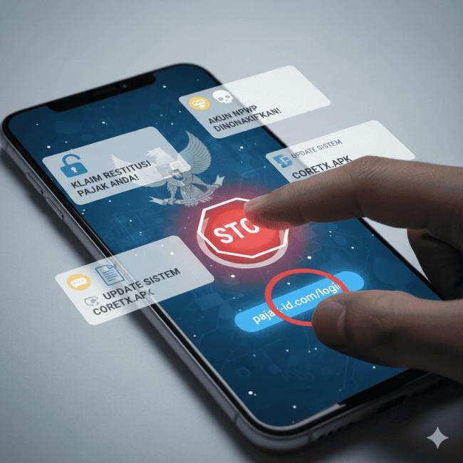 Modus Penipuan Phishing yang Mengintai Wajib Pajak, Waspada!