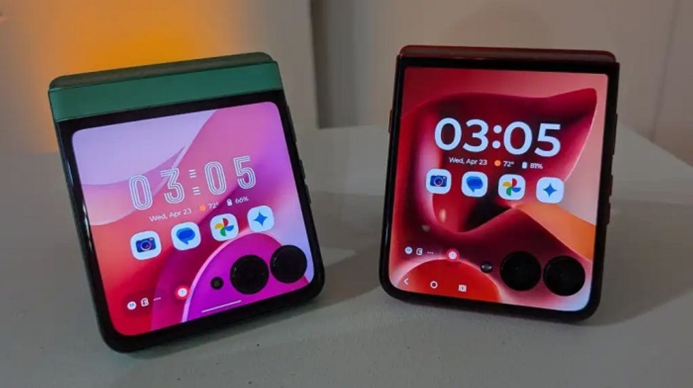 Ilustrasi Motorola Razr 60.