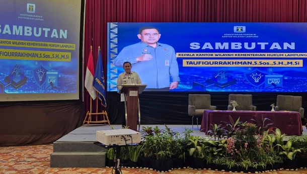 Kemenhum Lampung Siap Perkuat Daya Saing KI