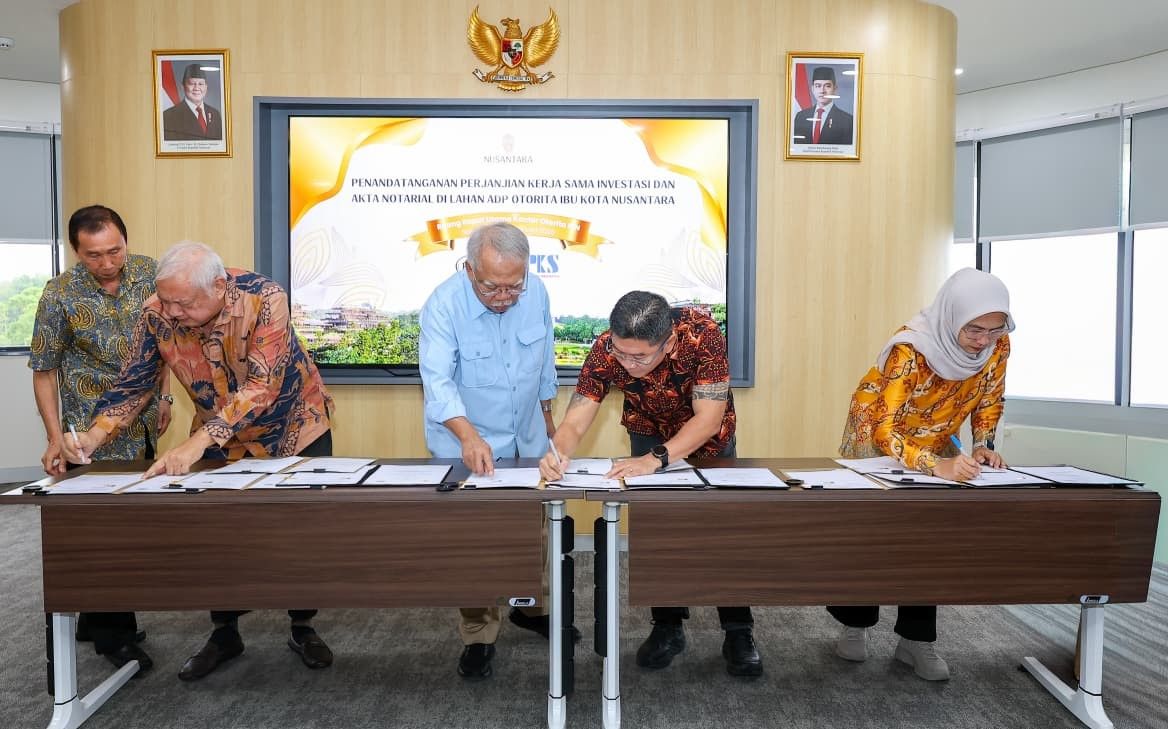 IKN Teken Tiga Kerja Sama Investasi Baru di KIPP Nusantara