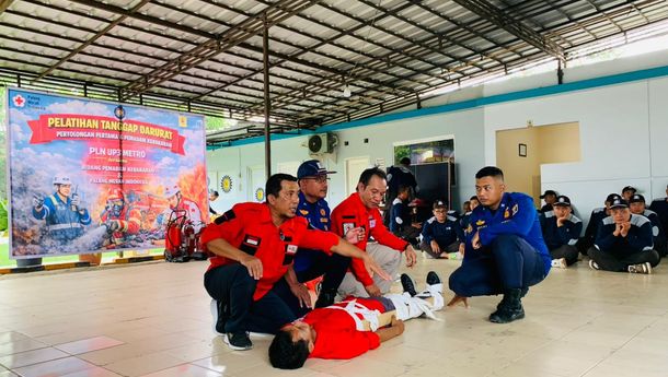 PLN UP3 Metro Gelar Pelatihan Tanggap Darurat