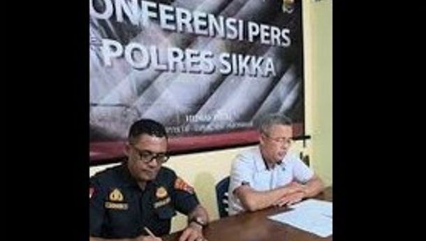 Dua Tersangka Dugaan TPPO Ditahan Polres Sikka