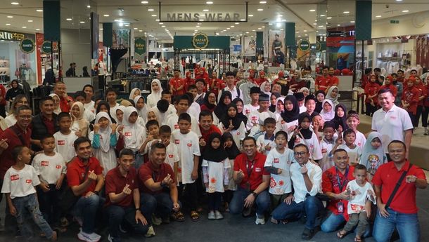Telkomsel Ajak Anak-Anak Panti Asuhan Berbagi Keberkahan