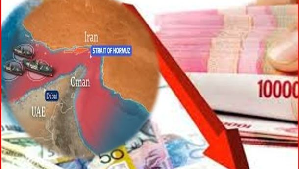 Iran Tutup Hormuz, Rupiah Melemah Rp16.860