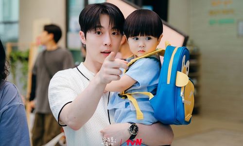 Bae In Hyuk dan Park Yoo Ho dalam drama Korea Our Universe.