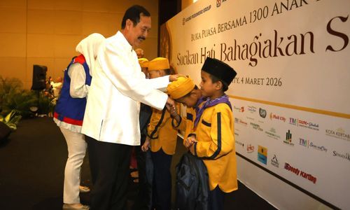 Ribuan Anak Yatim Terima Santunan dari Agung Podomoro